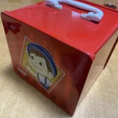 に*あ様 不二家 ペコちゃん ポコちゃん バケツ型 収納缶 椅子 - メルカリ