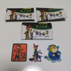 ズートピア シール ステッカー