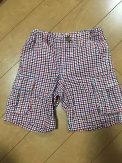 baby gap チェックハーフパンツ 110cm