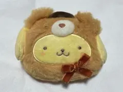 신품 미사용 폼폼푸린 もふもふクマフェイス型ポーチ