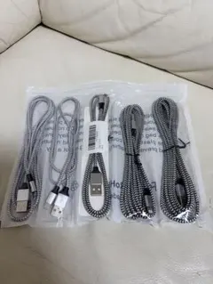 USB - Lightningケーブル 5本セット
