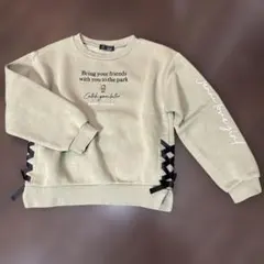 JENNI LOVE トレーナー スウェット カーキ モスグリーン 140cm