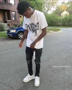 purple brand スキニー・スリムフィット　デニム s