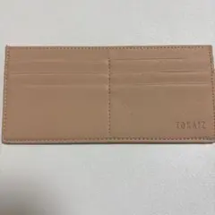 薄型長財布　カードケース