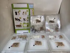 ガーデンコレクション アニマルフィギュア 5種セット 猫 犬 うさぎ ハムスター