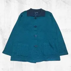 昭和レトロ 80’s vintage ストライプ テーラードジャケット