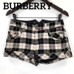 美品　BURBERRY BLUE LABEL　ショートパンツ　チェック柄　36