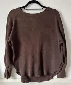 AMERICANA THERMAL プルオーバー ベージュ 新品未開封品 Deuxieme Classe（ドゥーズィエムクラス）の「*AMERICANA THERMAL プル