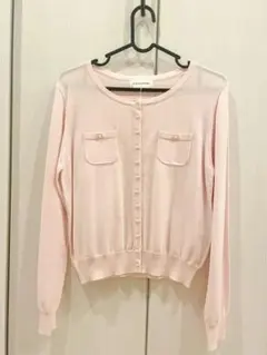 タグ付きLa boutique BonBonクールタッチUVパール釦カーディガンのサムネイル