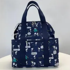 新品タグ付 レスポートサック×ピーナッツ2wayボストンバッグ ポーチ付