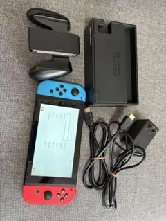 【ジャンク品】Nintendo Switch 本体 赤/青 ドック付き