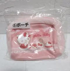 サンリオ　当たりくじ　キティ　ポーチ
