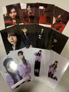 櫻坂46 山下瞳月 生写真 MV 冬服コーデ コンプセット