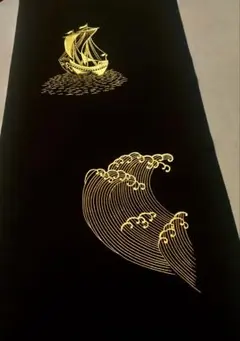 タイ バティック 生地 濃紺 白 紺色 青色 手描き 花柄 高級 - メルカリ