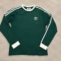 adidas Originals 長袖カットソー グリーン Sのサムネイル