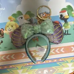 ディズニー カチューシャ キーチェーン リトルマーメイド アリエル