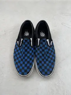 VANS 格紋 一腳蹬 28.5