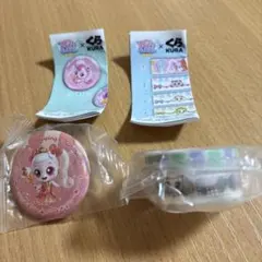 キャッチ！ティニピン くら寿司 コラボ 缶バッジ マスキングテープ ポワンピン