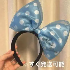 ディズニーシー 水玉リボンカチューシャ