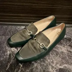 オリエンタルトラフィック　ローファー グリーン　41