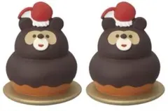 たぬきケーキ ２点セット デコレ concombre タヌキケーキ Ｃ