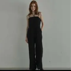 新品ANDRESDdouble cross all in one dress