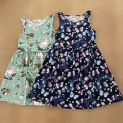 H&M ノースリーブワンピース 2着セット