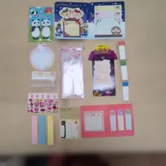 ディズニー他付箋使いかけセット