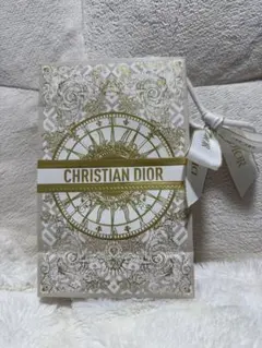 Christian Dior ショッパー 限定デザイン リボン付き ゴールド
