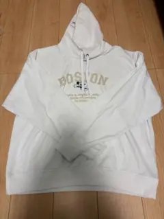 Disney BOSTON パーカー Lサイズ ホワイトのサムネイル