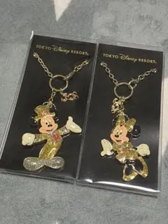 ディズニー ミッキーミニー バッグチャーム