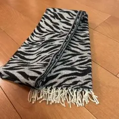 ゼブラ柄 ストール