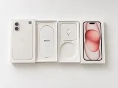 【空箱】Apple iPhone 17 ホワイト iPhone 15 ピンク