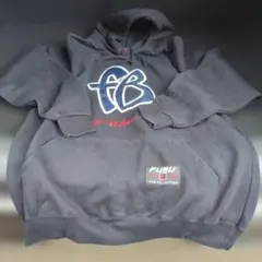 FUBU フブ パーカー ブラック XXL