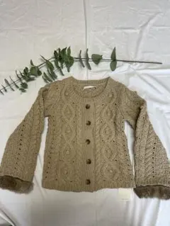 スピックアンドスパン　ニットカーディガン