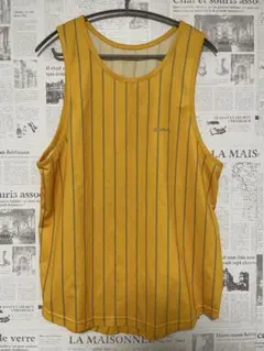 ballaholic ストライプ タンクトップ イエロー