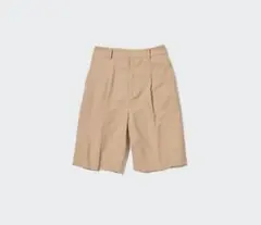 ユニクロ　リネンブレンドバミューダパンツ219のサムネイル