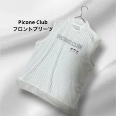Picone Club/フロントプリーツ/メッシュ切り替えカットソーのサムネイル