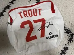 MLBPA ポーチ 27 TROUTガチャ ライセンスグッズ