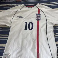 イングランド代表 2002日韓W杯 ユニフォーム アンブロ 38 Mサイズ