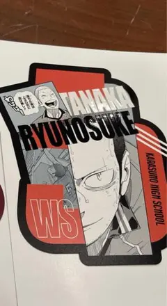 ハイキュー！！ オリジナルカットカード 第1弾 田中龍之介