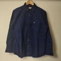 hush puppies 長袖シャツ ブロック柄 花柄