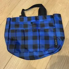 BEAMS BOY チェック柄 ミニトートバッグのサムネイル