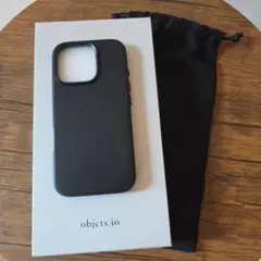 objcts.io iPhoneケース ブラック