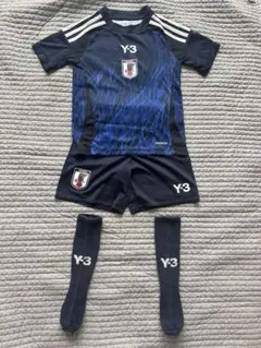 s*u様 Y-3 サッカー日本代表 ユニフォーム セットアップ(110) - メルカリ