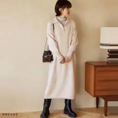 【JOURNALSTANDARD relume】 フォックス　ポロワンピ　タグ付
