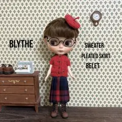 作家様OF＊ネオブライスマスタードコーデセット NEW】ブライス服 ロンドンコーデセット【マスタード】 - メルカリ