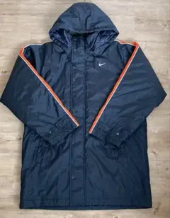 美品✨️NIKE ナイキ ベンチコート スポーツ フード取り外し可 メンズ XL