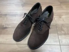【未使用品】Alden スエード サドルシューズ B&Y別注