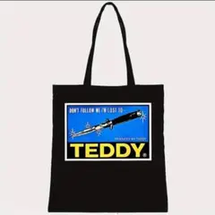 TEDDY　テディー　ロカビリー　トートバッグ　ブラック